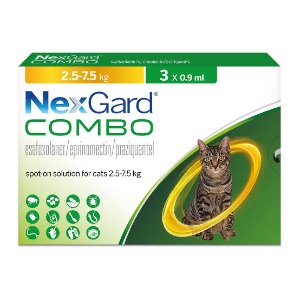 NexGard COMBO 2.5-7.5 kg