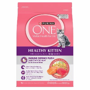 Purina One Healthy Kitten Salmon & Tuna - 380g
