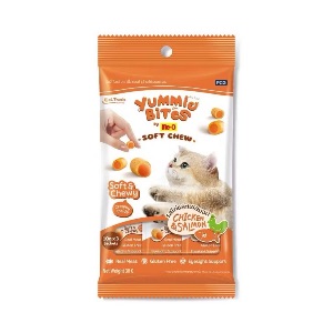 Me-O Yummy Bites รสแซลมอน