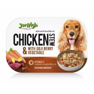 JerHigh สตูไก่ผสมโกจิเบอร์รี่และผัก