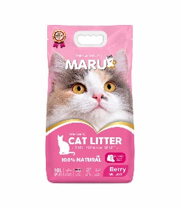 MARU ทรายแมวเต้าหู้กลิ่น Berry