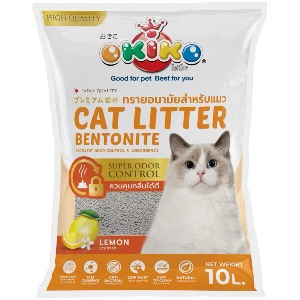 Okiko Bentonite กลิ่น Lemon 10L