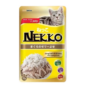 Nekko NP7 ปลาทูน่าหน้าปลาข้าวสารในเยลลี่