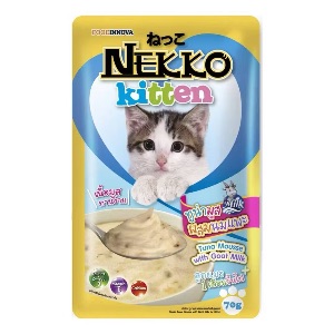 Nekko NP19 ทูน่ามูสผสมนมแพะ