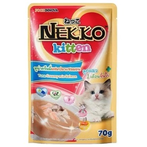 Nekko NP32 ทูน่าครีมมี่ผสมปลาแซลมอน