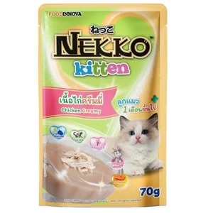 Nekko NP34 เนื้อไก่ครีมมี่