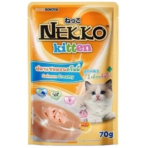 Nekko NP35 ปลาแซลมอนครีมมี่