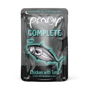 Pramy MN2 ไก่กับทูน่าในน้ำซุป