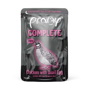 Pramy MN4 ไก่กับไข่นกกระทาในน้ำซุป
