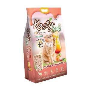 Kasty Pop Lychee & Peach Tea 6L