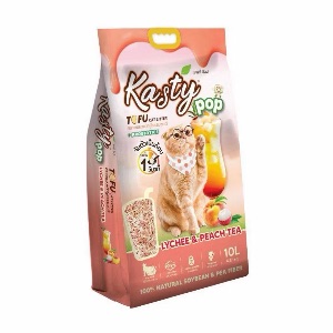 Kasty Pop Lychee & Peach Tea 10L