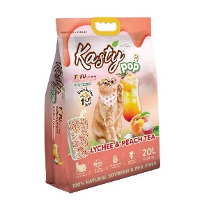 Kasty Pop Lychee & Peach Tea 20L