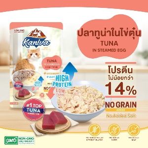 KNV เนื้อทูน่าในไข่ตุ๋น