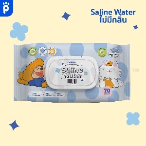 MP Pet Wipes Saline Water - 70 sheets