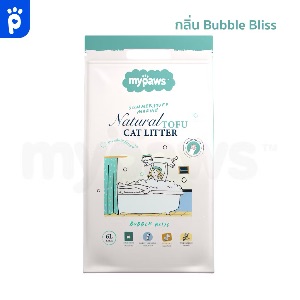 MP ทรายแมวเต้าหู้กลิ่น Bubble Bliss 6L