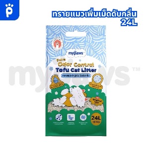 MP ทรายแมวเต้าหู้ใส่เม็ดดับกลิ่น 24L